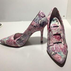 ELLE Floral Heels